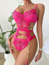 Load image into Gallery viewer, Women 2pcs Through Brief Sensual Lingerie Chain Sexy Set