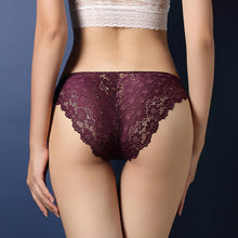 Load image into Gallery viewer, Summer Women&#39;s Panties Transparent Underwear Women Lace Soft Briefs Sexy Lingerie Mid Waist