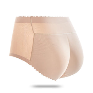 Women Sexy Seamless Padded Panties Young Lady Carry Buttock Underwear Control Butt Enhancer Hip Up Pads Fake Shaper