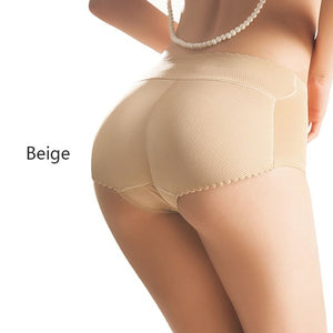 Women Sexy Seamless Padded Panties Young Lady Carry Buttock Underwear Control Butt Enhancer Hip Up Pads Fake Shaper