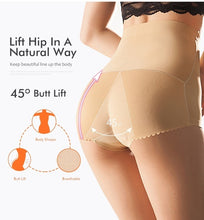 Load image into Gallery viewer, Women Sexy Seamless Padded Panties Young Lady Carry Buttock Underwear Control Butt Enhancer Hip Up Pads Fake Shaper