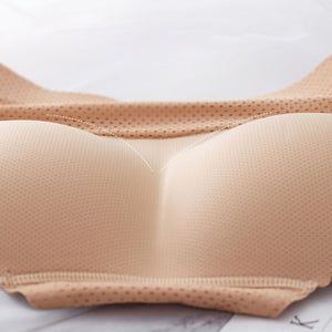 Women Sexy Seamless Padded Panties Young Lady Carry Buttock Underwear Control Butt Enhancer Hip Up Pads Fake Shaper