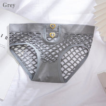 Load image into Gallery viewer, Women Panties High Elastic Mesh Underwear Fishnet Hollow Out