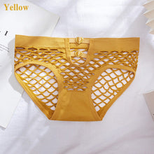 Load image into Gallery viewer, Women Panties High Elastic Mesh Underwear Fishnet Hollow Out