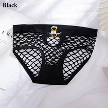 Load image into Gallery viewer, Women Panties High Elastic Mesh Underwear Fishnet Hollow Out