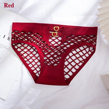 Load image into Gallery viewer, Women Panties High Elastic Mesh Underwear Fishnet Hollow Out