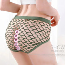 Load image into Gallery viewer, Women Panties High Elastic Mesh Underwear Fishnet Hollow Out