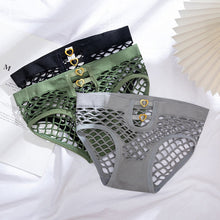 Load image into Gallery viewer, Women Panties High Elastic Mesh Underwear Fishnet Hollow Out