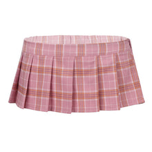 Load image into Gallery viewer, Mini Pleated Skirts for Women Mini Plaid Skirt