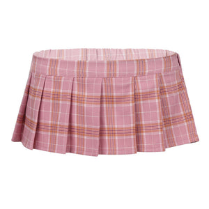 Mini Pleated Skirts for Women Mini Plaid Skirt