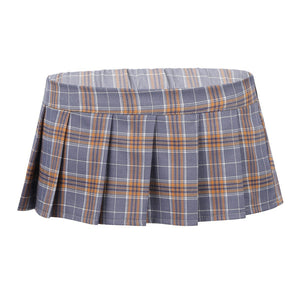 Mini Pleated Skirts for Women Mini Plaid Skirt