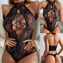 Load image into Gallery viewer, Women Bodysuit Fashion Sexy Lingerie Set Women Bodysuit Hollow Out