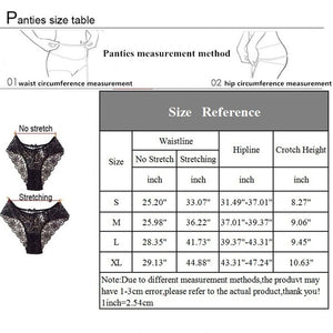 1Pc Womens Floral High Waist Hip-Lifting Panties Body Shaping Panties Underpants