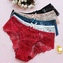 Load image into Gallery viewer, 1Pc Womens Floral High Waist Hip-Lifting Panties Body Shaping Panties Underpants