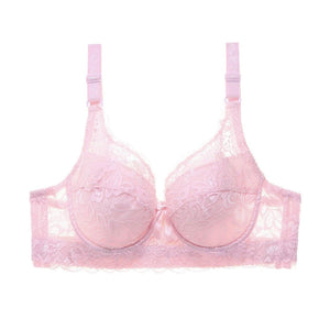 Women Plus Size Bra Sexy Underwear Push Up Lace Bra