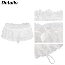 Load image into Gallery viewer, Women G-String Underpant Lace Sexy Thong Panties