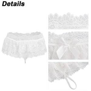 Women G-String Underpant Lace Sexy Thong Panties