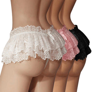 Women G-String Underpant Lace Sexy Thong Panties