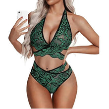 Load image into Gallery viewer, Women Sexy Lace Underwear Embroidered Set Bra Panties