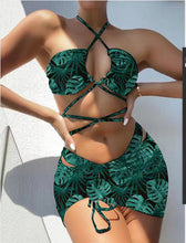 Load image into Gallery viewer, Women Bikini 3pcs Set Swimsuit Multi-color Sexy Lingerie