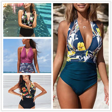 Load image into Gallery viewer, Women One-Piece Swimsuit Sexy