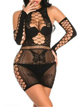 Load image into Gallery viewer, Women Sexy Bodysuit Bag Hip Fun Dress Bag Hip Dress Sleeves Suit